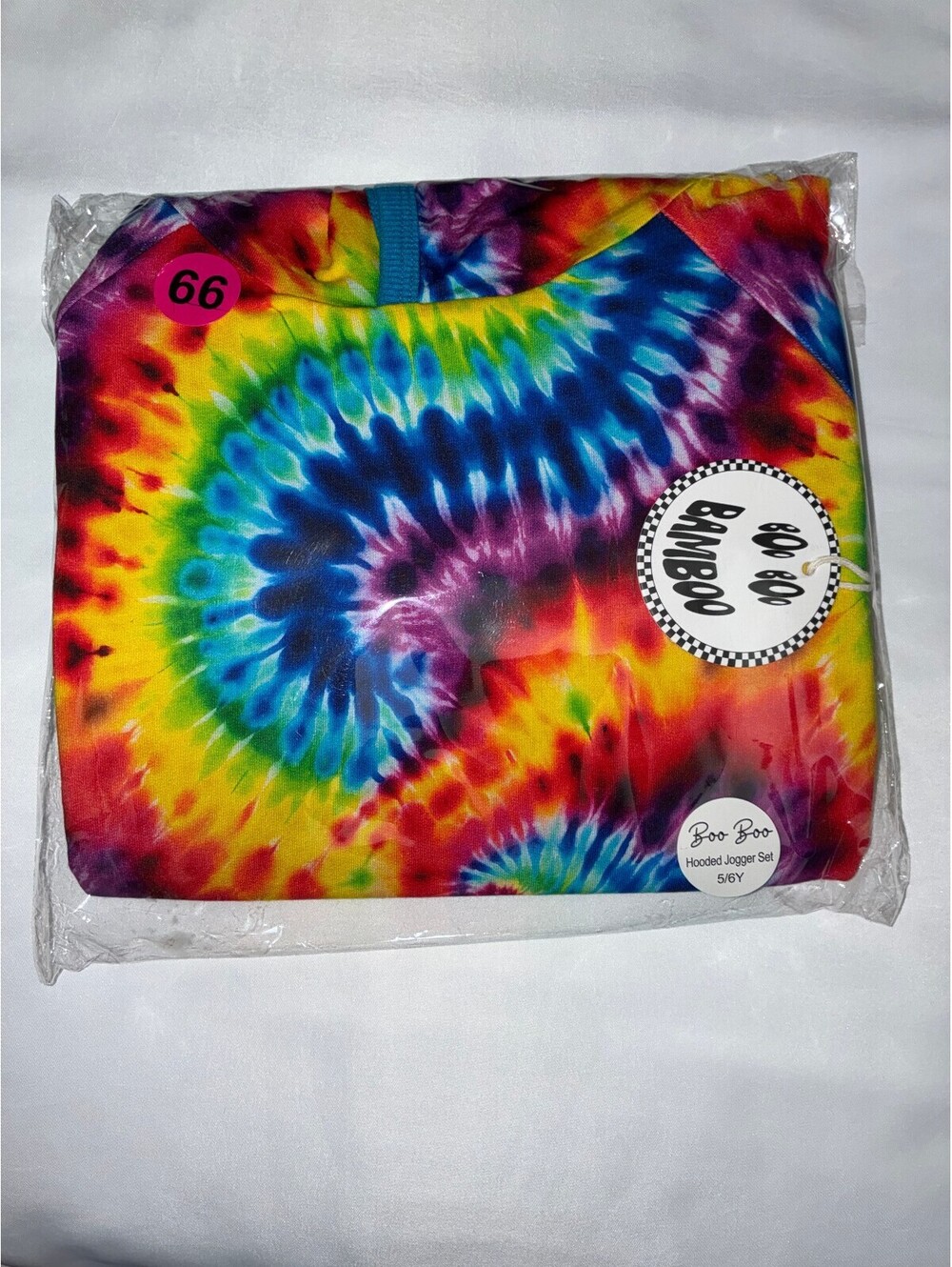 Boo Boo Bamboo Tie Dye French Terry Jogger Set 5/6T NIB